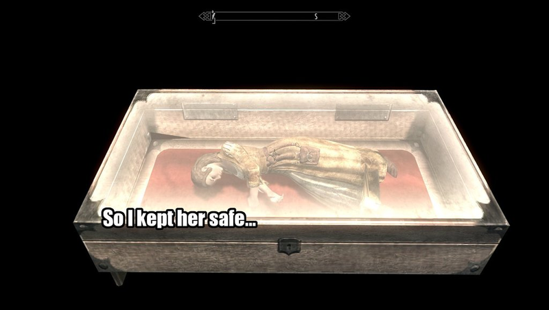 Illustration for article titled Okay, Maybe The High King of Skyrim Can Be A Nice Guy. Sorta.